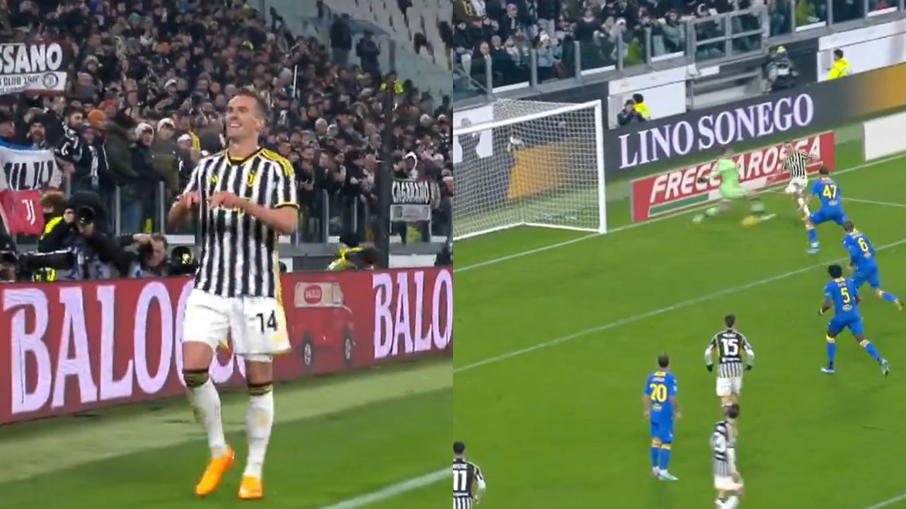 Arkadiusz Milik hat trick Puchar Włoch Juventus