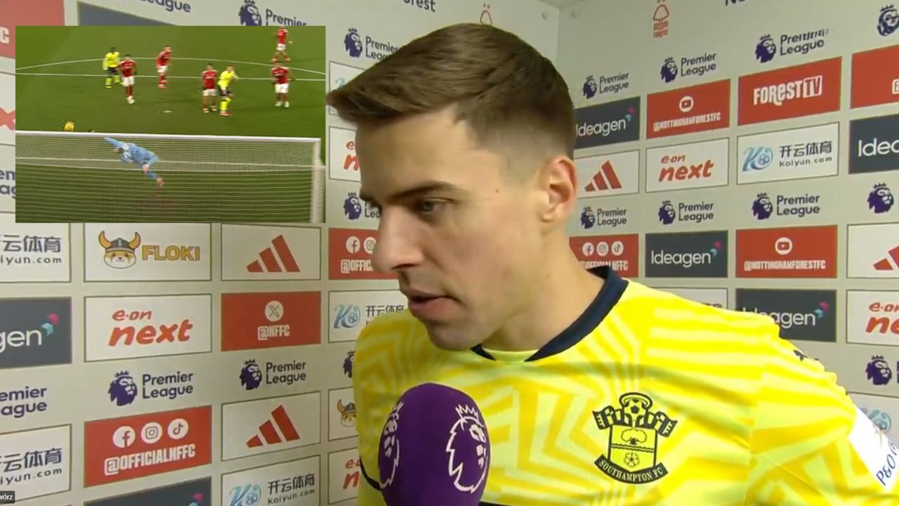 Jan Bednarek gol w Premier League Wideo